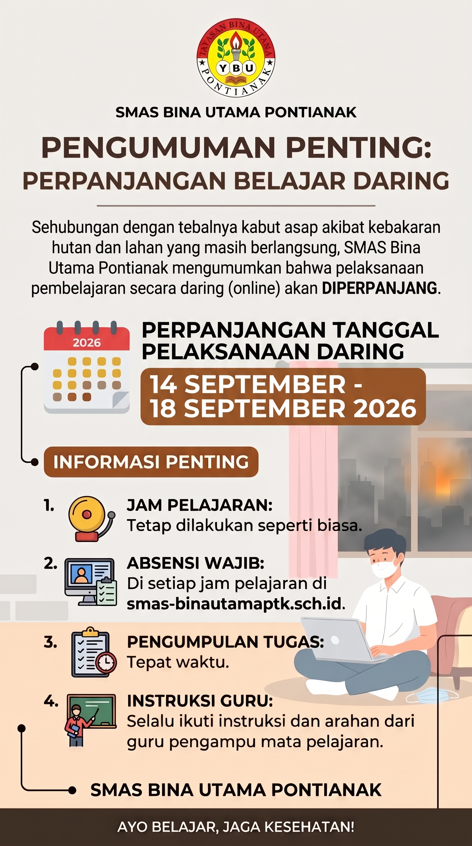 PERPANJANGAN BELAJAR DARING